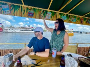 fort lauderdale Tiki boat